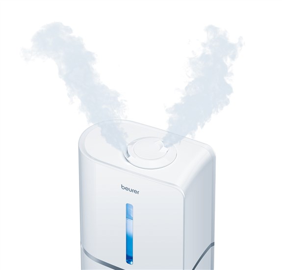 Beurer LB-45 Humidificateur d'air ultrasonique avec diffuseur d'huiles essentielles, pour pièces jusqu'à 30 m²