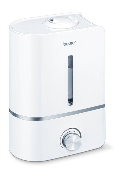 Beurer LB-45 Humidificateur d'air ultrasonique avec diffuseur d'huiles essentielles, pour pièces jusqu'à 30 m²
