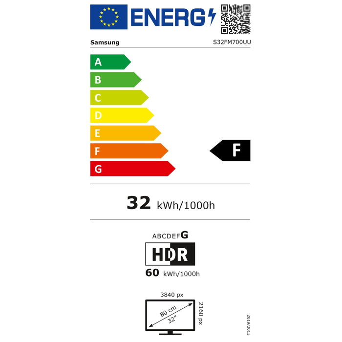 Samsung Smart M70F LS32FM700UUXEN 32 pouces 4K UHD Noir Samsung Smart M70F LS32FM700UUXEN 32 pouces 4K UHD Noir