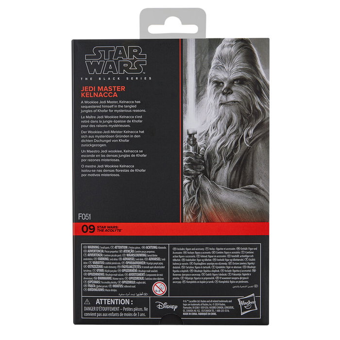 Hasbro Star Wars The Black Series Figurine Jedi Master Kelnacca 15 cm
