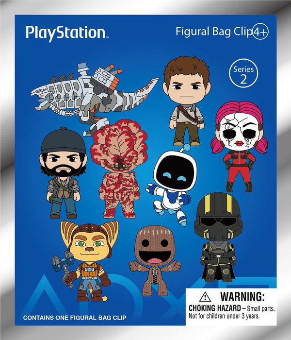 Monogram Int. Sony PlayStation 3D porte-clés en PVC série 2 présentoir (24)