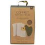 Cosmetic Club Coffret de Soin Facial Gua Sha avec Pierre en Jade et Bandeau
