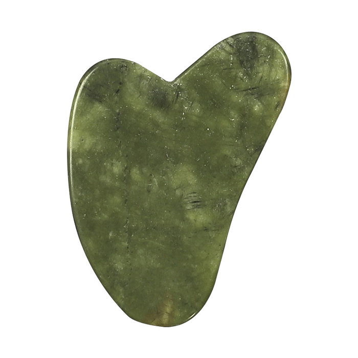 Cosmetic Club Coffret de Soin Facial Gua Sha avec Pierre en Jade et Bandeau