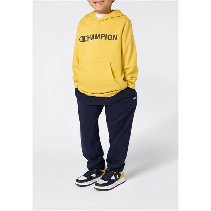 Sweat à capuche enfant Champion Graphic Shop Jaune