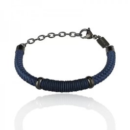 Breil Bracelet Bolt Bracelet Bleu 20cm pour Homme
