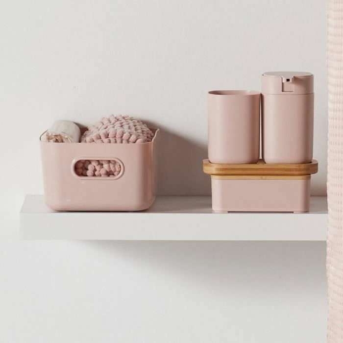 Today Set de douche UTILITY Rose - 3 pièces