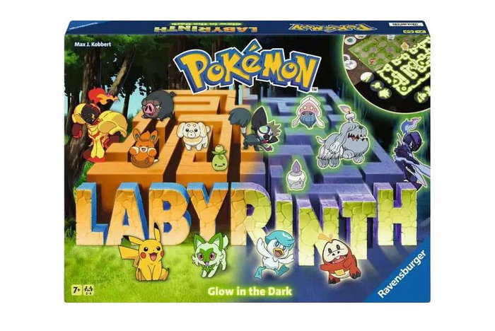 Ravensburger 22705 - Jeu Labyrinthe Pokémon, Version Phosphorescente, Chasse au Trésor, Jeu de Société Familial Classique pour Enfants dès 7 Ans Ravensburger 22705 - Jeu Labyrinthe Pokémon, Version Phosphorescente, Chasse au Trésor, Jeu de Société Familial Classique pour Enfants dès 7 Ans