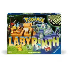 Ravensburger 22705 - Jeu Labyrinthe Pokémon, Version Phosphorescente, Chasse au Trésor, Jeu de Société Familial Classique pour Enfants dès 7 Ans