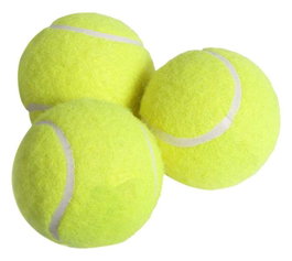Aktive Boîte de 3 Balles de Tennis Jaunes