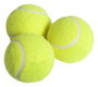 Aktive Boîte de 3 Balles de Tennis Jaunes