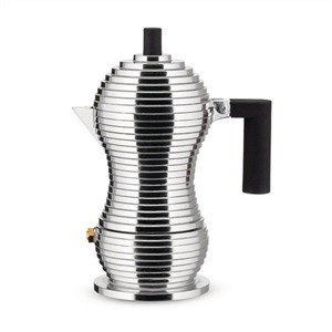 Alessi Pulcina Cafetière Espresso 1 Tasse Aluminium Fondu Noir Alessi Pulcina Cafetière Espresso 1 Tasse Aluminium Fondu Noir