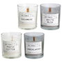 Home Deco Factory Bougie Parfumée avec Mèche en Bois de Bambou