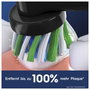 Oral-B Têtes de brosse à dents Pro CrossAction, 10 pièces, Noir