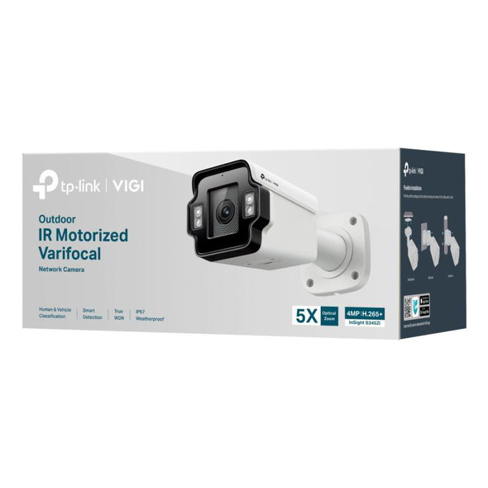 TP-Link Caméra IP Wi-Fi Intérieure Insight S345ZI, Vision Nocturne, Détection de Mouvement, Audio Bidirectionnel