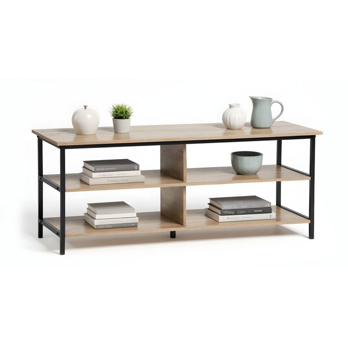 MobleKit Meuble d'Appoint Marron Noir 110 x 40 x 45 cm MobleKit Meuble d'Appoint Marron Noir 110 x 40 x 45 cm
