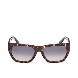 Guess Lunettes de Soleil Femme GU00203-H 52B, Acétate, Verres 56 mm, Branches 140 mm, Design Géométrique