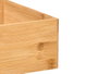Kinvara Organisateur Rectangulaire en Bambou 15x23 cm (Set de 12)