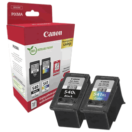 Canon Multipack de cartouches d'encre originale PG-540LX2/CL-541XL Noir, Cyan, Magenta, Jaune