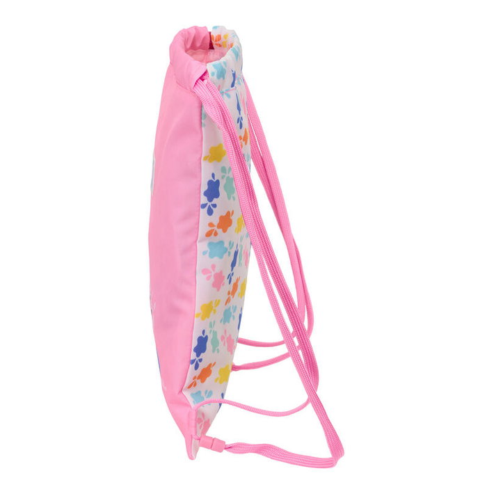 Safta Sac à dos à cordons Peppa Pig Baby Pig Multicouleur 26 x 34 x 1 cm