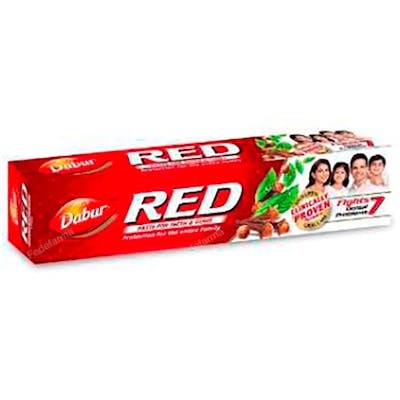 Dabur Dentifrice Ayurvedique Rouge - Blanchiment des Dents et Santé des Gencives - Tube 100 ml Dabur Dentifrice Ayurvedique Rouge - Blanchiment des Dents et Santé des Gencives - Tube 100 ml