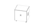 JBLPRO Kit de couverture d'accessoires pour SRX918S - JBLPRO SRX918S