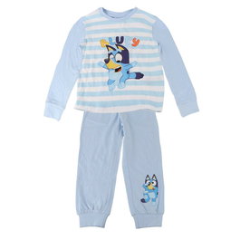 Cerdà Pyjama long en jersey pour enfant motif Bluey, taille 5 ans, couleur bleu clair