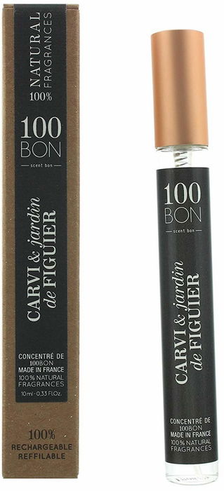 100 Bon, Eau de Parfum Unisexe Carvi & Jardin de Figuier, Rechargeable, 10 ml 100 Bon, Eau de Parfum Unisexe Carvi & Jardin de Figuier, Rechargeable, 10 ml