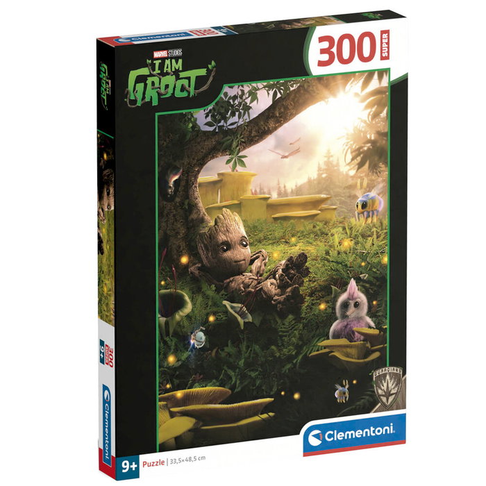 CLEMENTONI Puzzle I Am Groot Marvel 300 Pièces - 33,5x48,5cm CLEMENTONI Puzzle I Am Groot Marvel 300 Pièces - 33,5x48,5cm