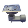 Tecnoagau T-88 VHI Sumidero siphonique 360° standard PVC/inox 10x10 cm 118x118x45 mm Ø40 mm