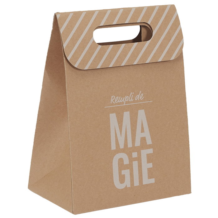 Party Time Sac Cadeau Pliable Kraft Modèles Assortis Party Time Sac Cadeau Pliable Kraft Modèles Assortis