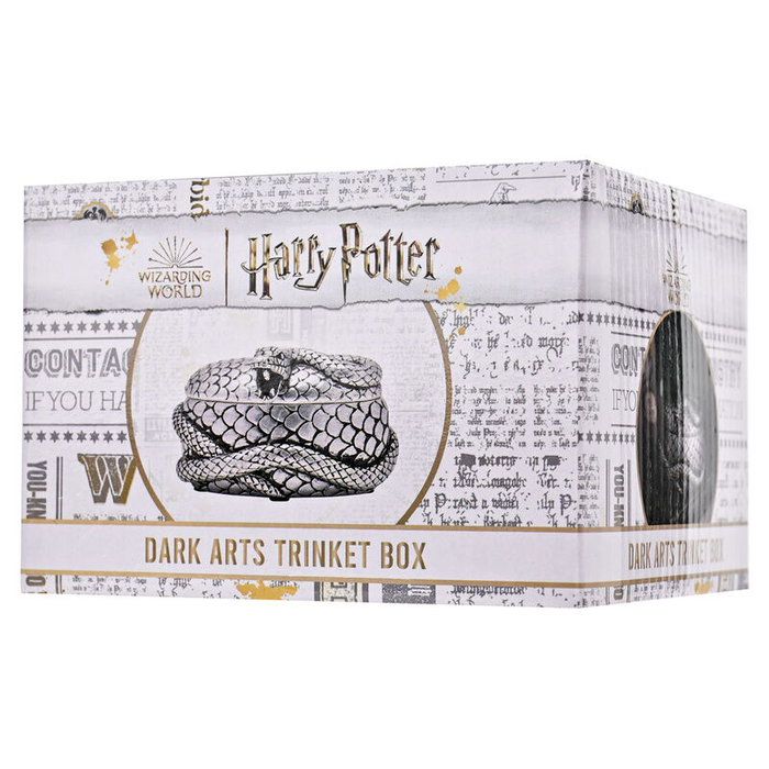 WIDDOP & CO - Coffret à bijoux Harry Potter Nagini - Boîte de collection en résine brillante - Objet de décoration et rangement