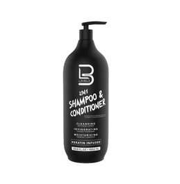 L3Vel3 Shampooing et après-shampooing 2 en 1 à la kératine 1000 ml