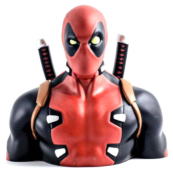SEMIC STUDIO Buste Tirelire Deadpool Marvel en PVC - Figurine de Collection - 20 cm