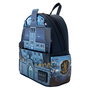 LOUNGEFLY Sac à dos Wednesday, Mochila Nevermore Academy Miercoles, Collection Loungefly
