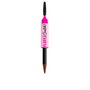 NYX Professional Make Up Stylo Poudre à Sourcils Fluff & Snatch Teinte n° 04 - 1 g - Texture Crémeuse et Poudreuse, Application Précise, Tenue 24h, Finition Mate, Vegan