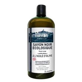 LA CORVETTE Savon noir liquide à l'huile d'olive 1 l