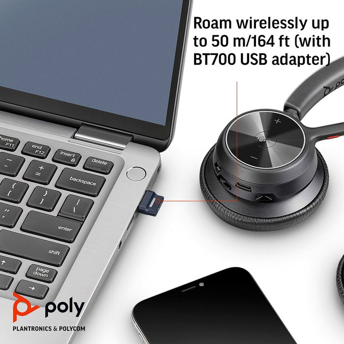 Plantronics/Poly Voyager 4320 MS Noir Plantronics/Poly Voyager 4320 MS Noir