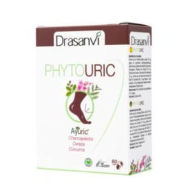 Drasanvi Phytouric 60 gélules - Complément alimentaire à base de chancapiedra, cerise et curcuma