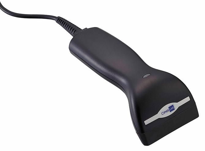 CipherLab 1000A - Lecteur de codes-barres USB (HID) Noir