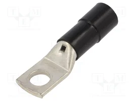 BM GROUP Connecteur à anneau tubulaire isolé noir M14 95mm2