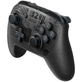 Nintendo Manette Switch Pro 2 pour Nintendo Switch 2 - Édition Resident Evil Requiem, Contrôleur avec vibrations HD 2, gyroscope, bouton C et audio