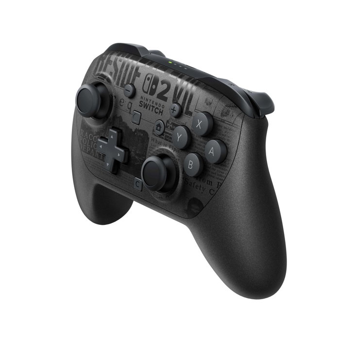 Nintendo Manette Pro Nintendo Switch 2 Resident Evil Requiem Noir Nintendo Manette Pro Nintendo Switch 2 Resident Evil Requiem Noir
