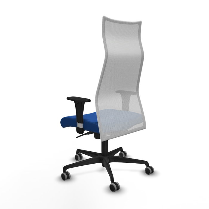 Piqueras y Crespo Albacete Chaise de Bureau Bleu et Blanc Piqueras y Crespo Albacete Chaise de Bureau Bleu et Blanc