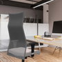 Piqueras y Crespo Albacete Chaise de Bureau Bleu et Blanc