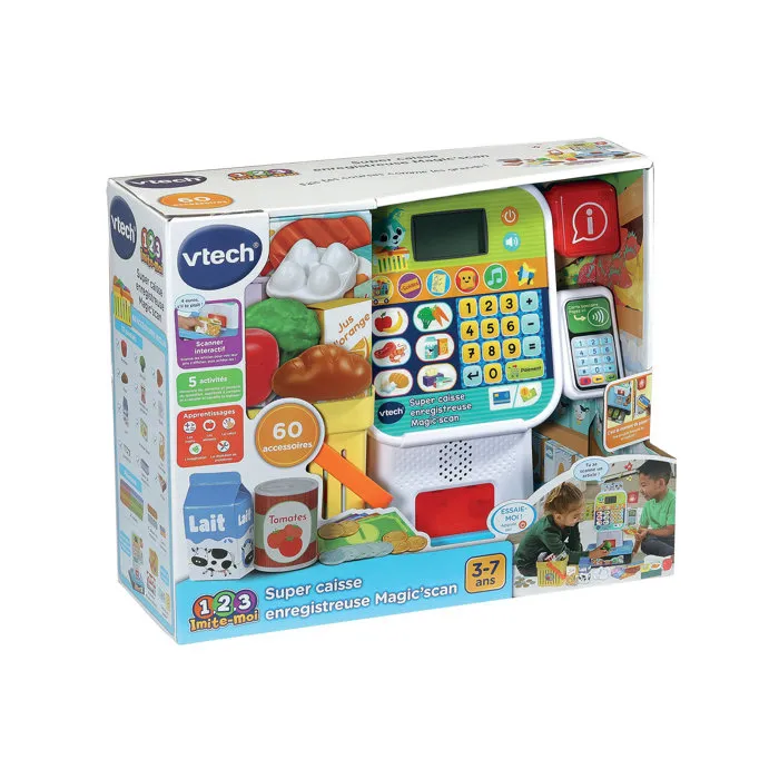 Vtech Super caisse enregistreuse Magic'Scan - Multicolore