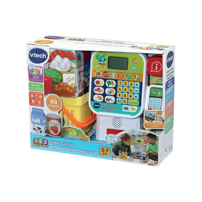 Vtech Super caisse enregistreuse Magic'Scan - Multicolore
