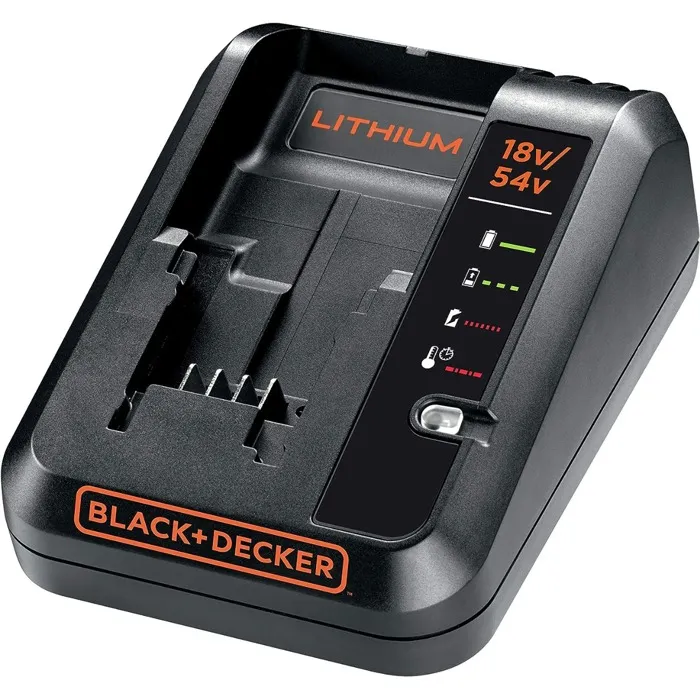 Black + Decker Perceuse Visseuse à Percussion 18V 2 Vitesses Mandrin 2 Mains 1 Batterie Lithium