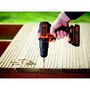 Black + Decker Perceuse Visseuse à Percussion 18V 2 Vitesses Mandrin 2 Mains 1 Batterie Lithium