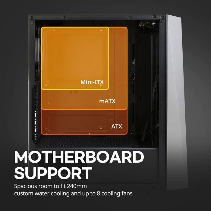 Boîtier ATX semi-tour Zalman S4 Plus Noir