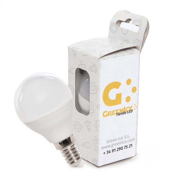 Ampoule LED E14 5W 410Lm 6000K Blanco Frío